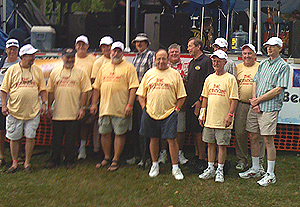 The Rotations Standing Stagefront